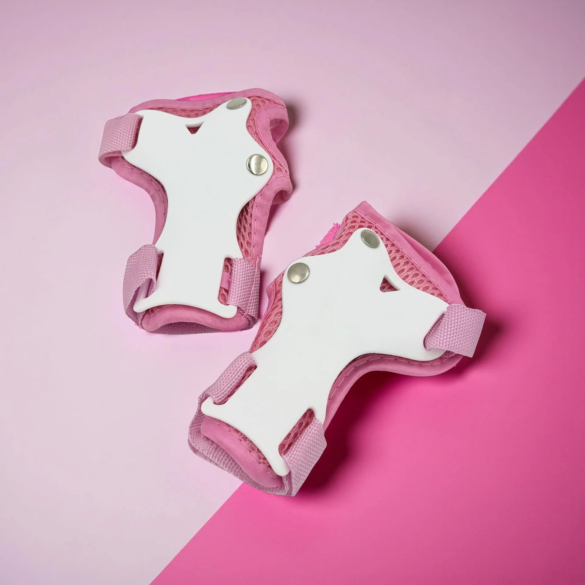 Sada 6 dětských chráničů Skitt, velikost S, Růžová lifestyle 6